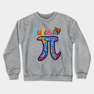 Happy Pi Day - Cutie Pi Crewneck Sweatshirt